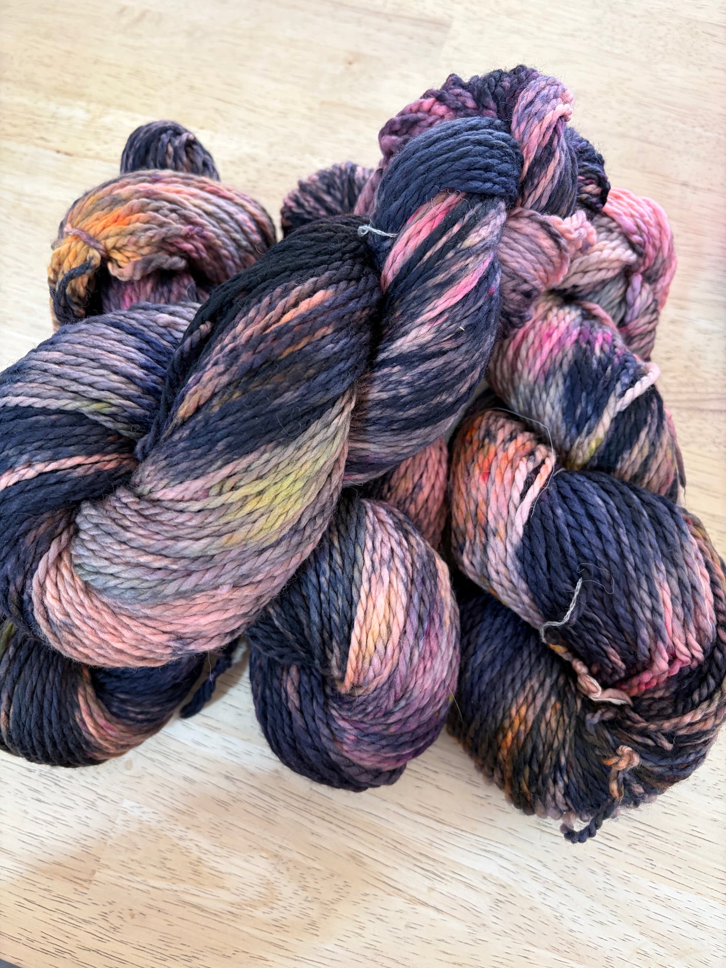 Aran weight super wash merino