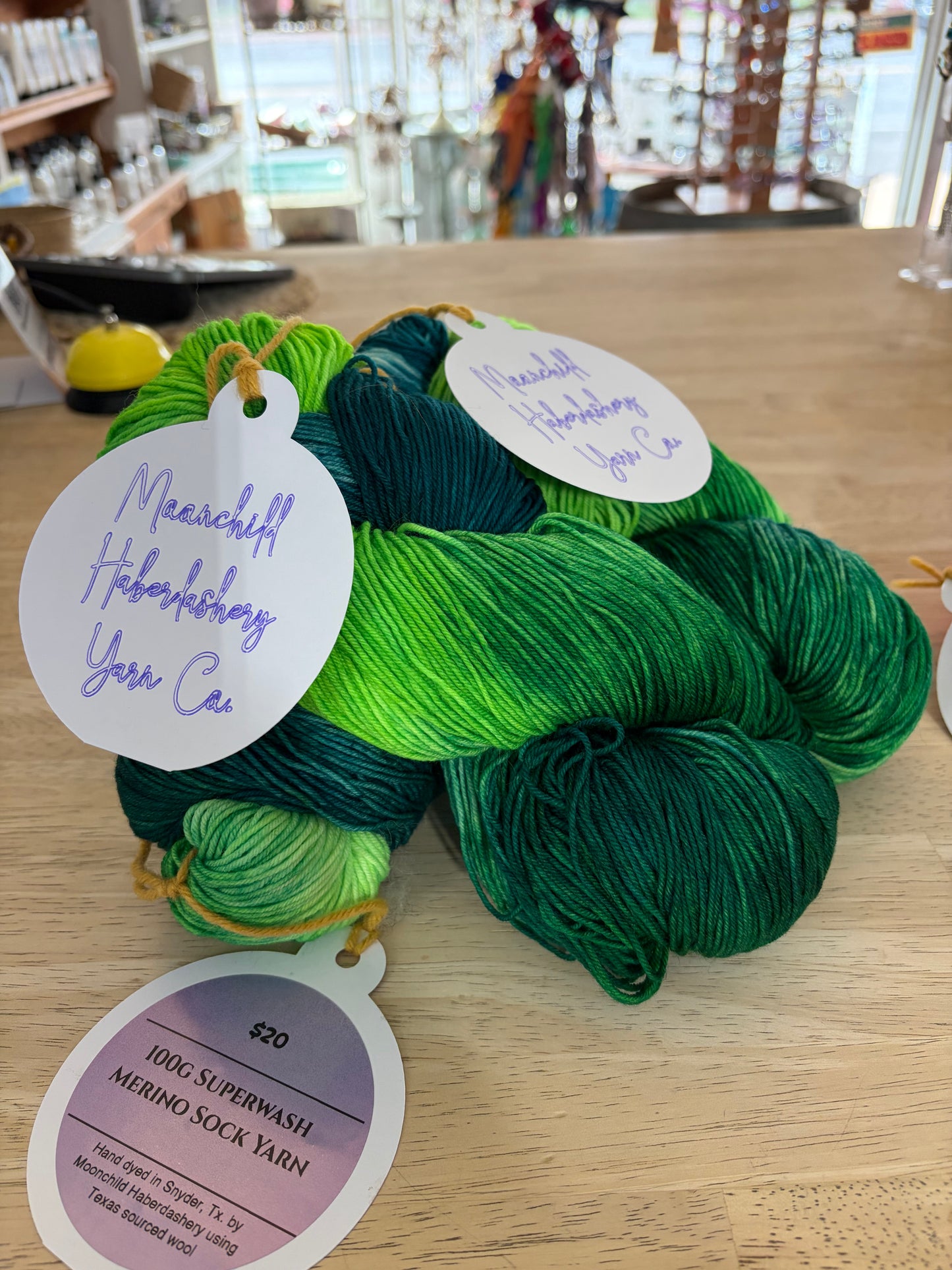 100 g super-wash Merino Sock yarn